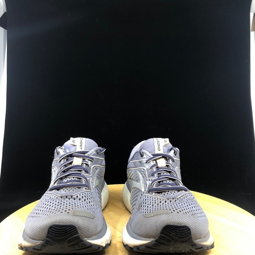 Brooks Womens Ghost 12 1203051B086 Gray Running Shoes Lace Up Low Top Sz 10.5 B - Picture 3 of 10